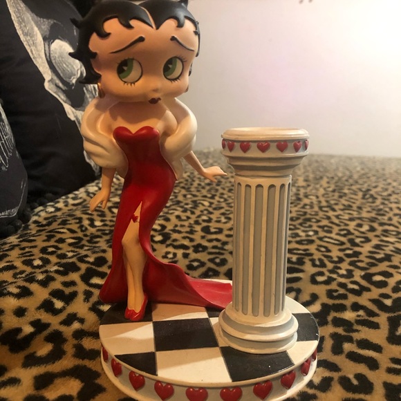 Betty boop candle holder